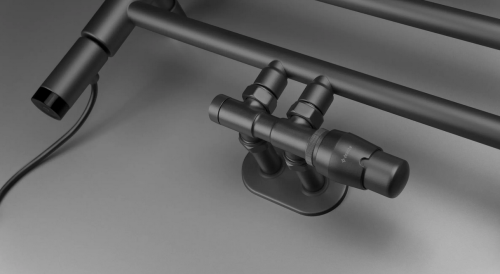 Deante Silia fürdőszoba radiátor 1570x500 mm, matt titánium AGI_DG51