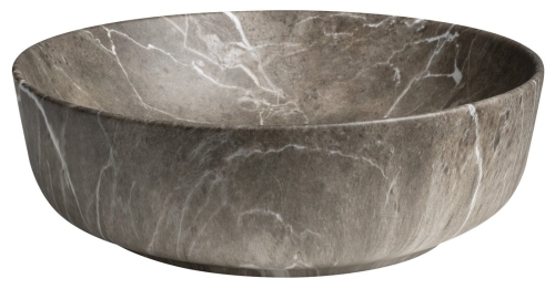 Sapho RONDEA 41 cm pultra ültethető kerámiamosdó, breccia mramor AR445BM