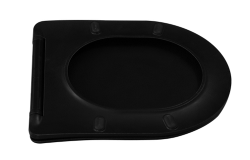 Invena TAVRO WC csésze, QFS soft-close ülőkével, matt fekete CE-71-005-Y