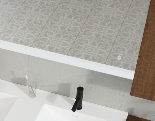 Tboss Floating Mirror Lago 90x80 cm tükör LED világítással