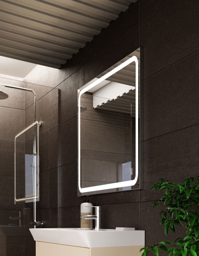 Tboss Floating Mirror Odis 90x80 cm tükör LED világítással