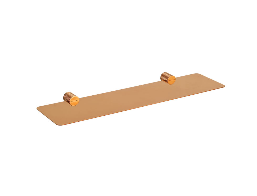 Sapho BEMETA GLACERA 45 cm fali polc, fényes vörös arany 175204022