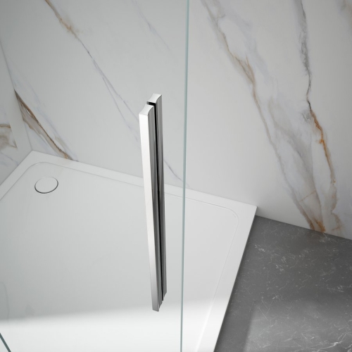 Sapho GELCO SPIRIT 150 cm zuhanyajtó transzparent üveggel, króm GI1015