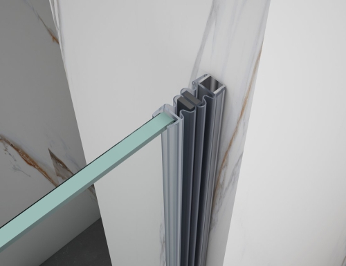 Sapho GELCO SPIRIT 160 cm zuhanyajtó transzparent üveggel, króm GI1016