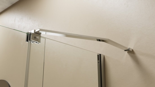 Sapho POLYSAN ROLLS 140 cm kádparaván transzparent üveggel, króm BS-R140