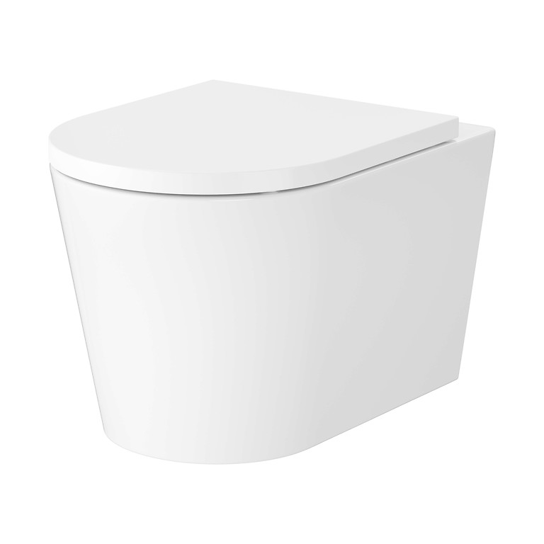 Cersanit MESTA PRO Tornado kompakt fali WC lassú záródású ülőkével, fehér S4037-001