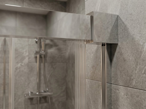 Sapho GELCO LUXOR 100 cm zuhanyajtó transzparent üveggel, króm GU1210CH