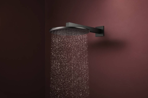 Hansgrohe Raindance Alive S EcoSmart 300 1jet fejzuhany, szálcsiszolt fekete króm 24521340