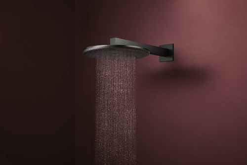 Hansgrohe Raindance Alive S EcoSmart 300 1jet fejzuhany, szálcsiszolt fekete króm 24521340