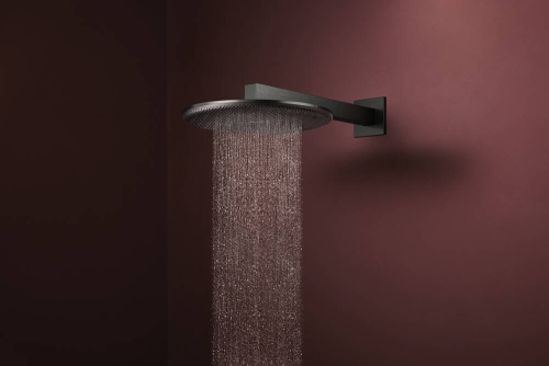 Hansgrohe Raindance Alive S 300 1jet fejzuhany, szálcsiszolt fekete króm 24520340