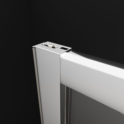 Radaway Premium Pro DWJ 120 cm balos zuhanyajtó, króm 1014120-01-01L