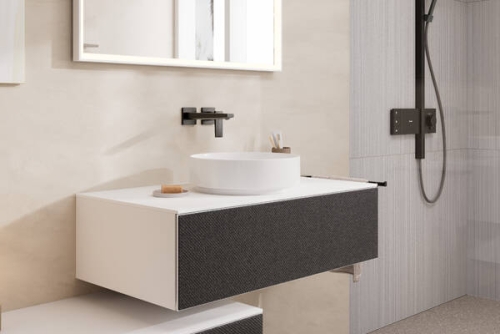 Hansgrohe Xuniva Evo S HygieneEffect 40 cm pultra ültethető mosdó, fehér 63005450