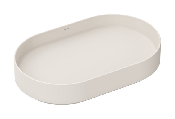 Hansgrohe Xuniva Evo U 65x40 cm pultra ültethető mosdó, matt homokszín 60325780
