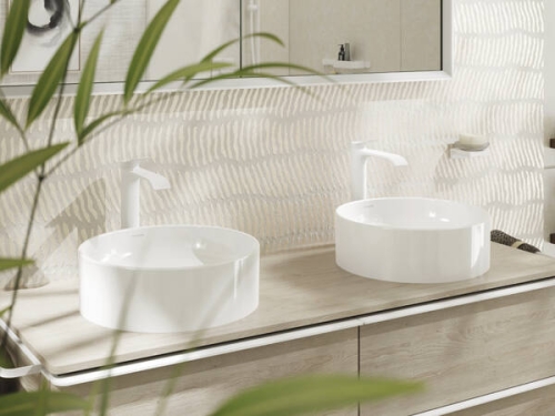 Hansgrohe Xuniva S 40 cm pultra ültethető mosdó, fehér 60164450