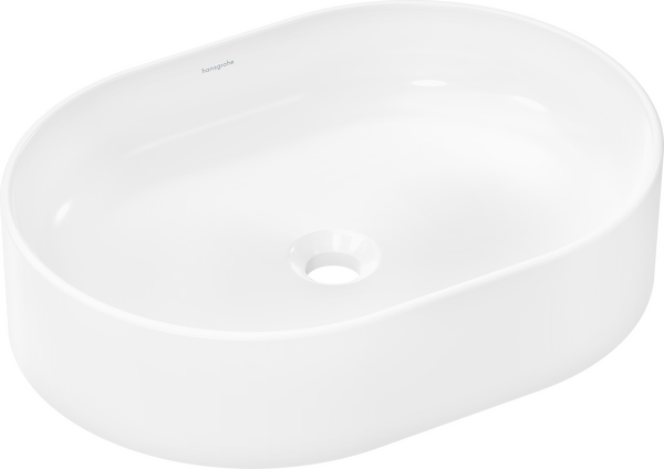 Hansgrohe Xuniva U 55x40 cm pultra ültethető mosdó, fehér 60166450