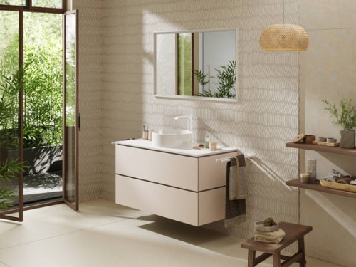 Hansgrohe Xuniva S SmartClean 40 cm pultra ültethető mosdó, fehér 61071450