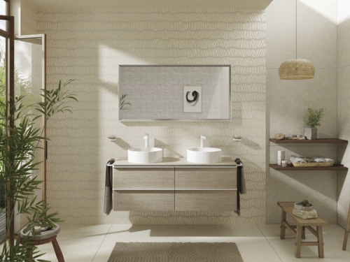 Hansgrohe Xuniva S SmartClean 40 cm pultra ültethető mosdó, fehér 61071450
