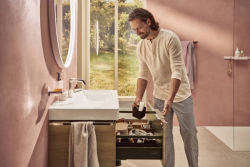 Hansgrohe Xelu Q SmartClean 60x48 cm fali mosdó, fehér 61016450