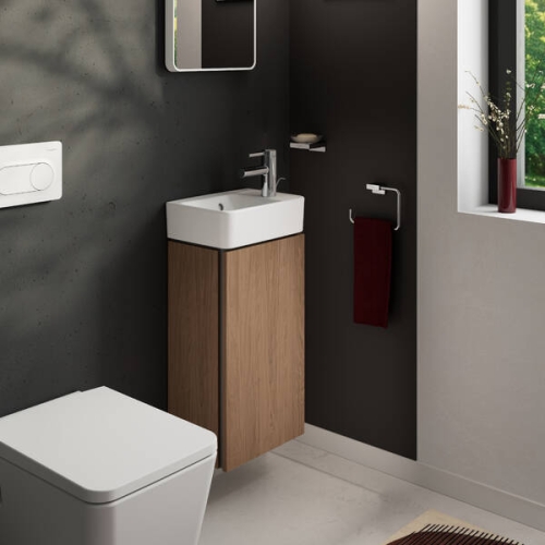 Hansgrohe Xanuia Q SmartClean 36x25 cm jobbos kézmosó, fehér 61006450