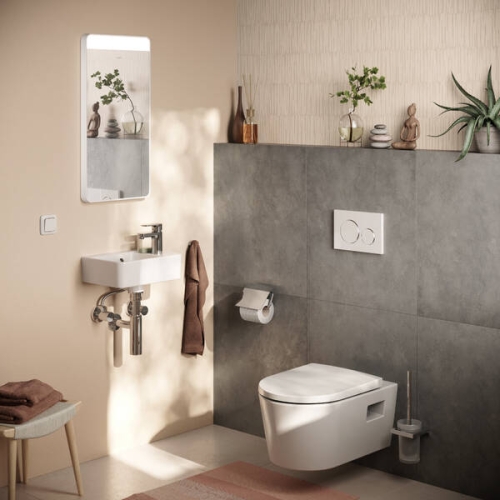 Hansgrohe Xanuia Q SmartClean 36x25 cm jobbos kézmosó, fehér 61006450