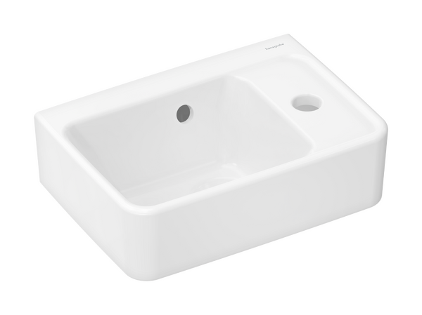 Hansgrohe Xanuia Q SmartClean 36x25 cm jobbos kézmosó, fehér 61006450