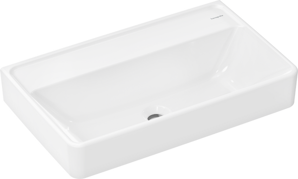 Hansgrohe Xanuia Q 65x39 cm kompakt fali mosdó csaplyuk nélkül, fehér 60220450