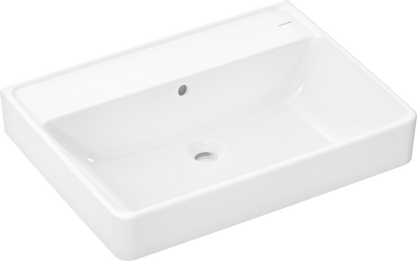 Hansgrohe Xanuia Q SmartClean 65x48 cm fali mosdó csaplyuk nélkül, fehér 61152450