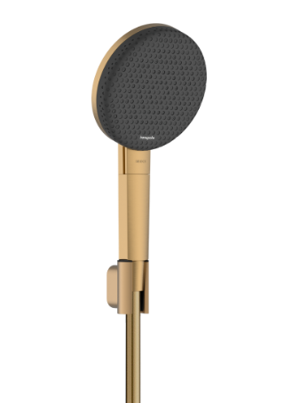 Hansgohe Raindance Alive Select S Zuhanytartó szett 125 3jet EcoSmart Isiflex zuhanycsővel 160 cm, szálcsiszolt bronz 24612140