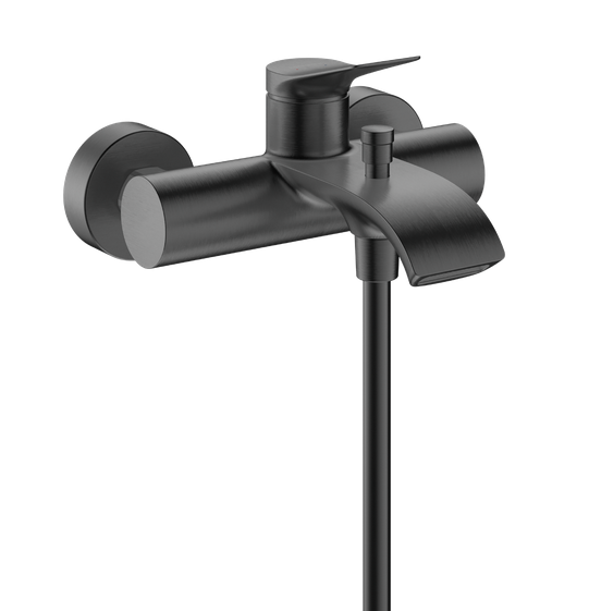 Hansgrohe Vivenis egykaros kádcsaptelep Original, falsíkon kívüli szereléshez, szálcsiszolt fekete króm 75423340