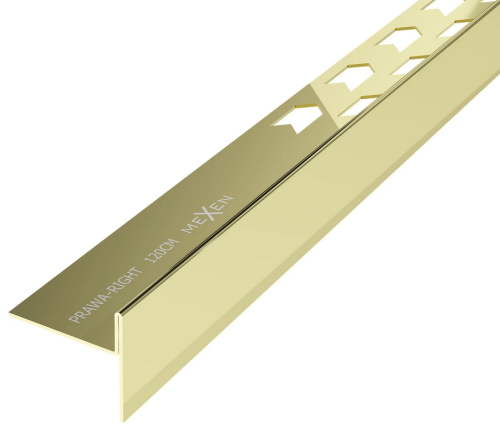Mexen Line-B lejtést beállító léc 120 cm jobb, fényes arany 185001120R