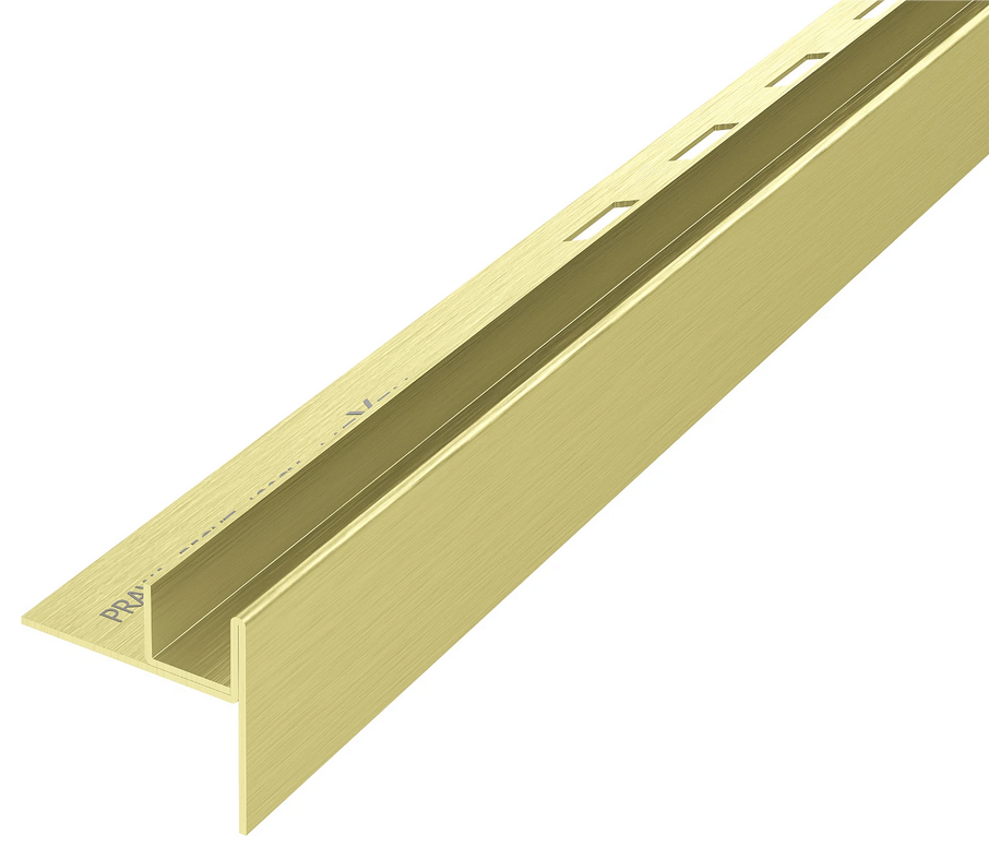 Mexen Line-B lejtést beállító léc 120 cm jobb, szálcsiszolt arany 185501120R