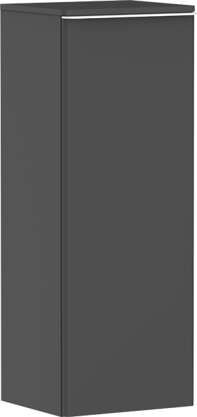 Hansgrohe Xelu Q 40 cm balos közepes kiegészítő szekrény matt fehér fogantyúval, matt gyémántszürke 54128700