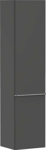 Hansgrohe Xelu Q 40 cm balos magas kiegészítő szekrény króm fogantyúval, matt gyémántszürke 54136000