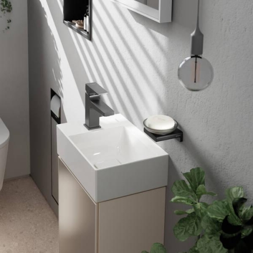 Hansgrohe Xevolos E SmartClean 36x25 cm balos kézmosó, fehér 61087450