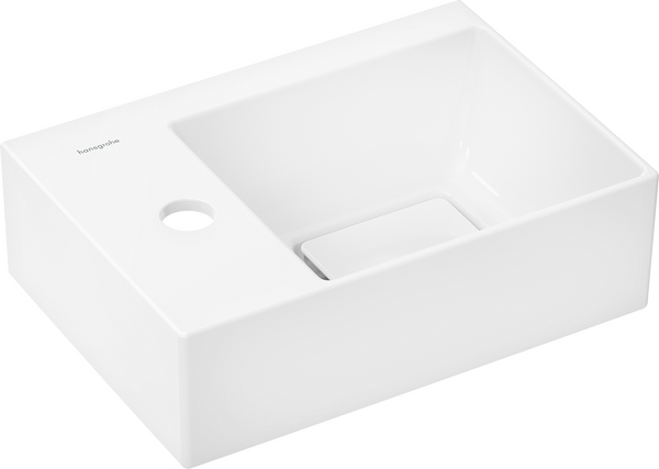 Hansgrohe Xevolos E SmartClean 36x25 cm balos kézmosó, fehér 61087450