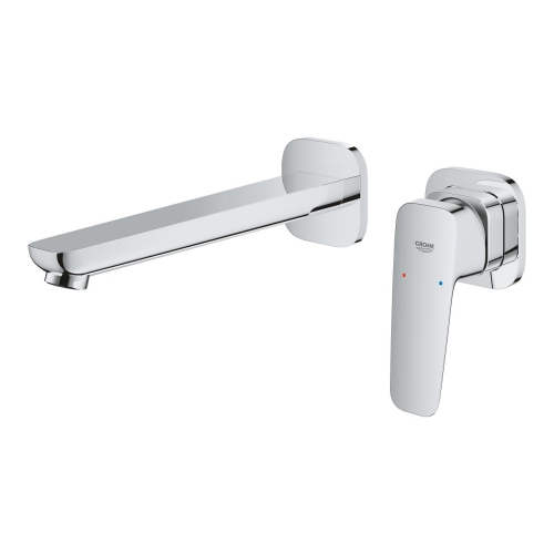 GROHE Cubeo 2-lyukas mosdócsaptelep L-es méret, króm 1017890000