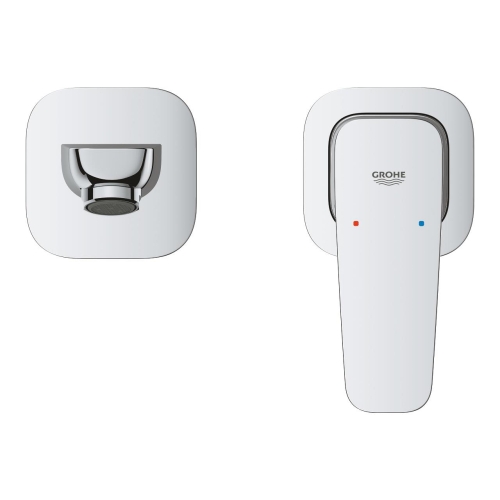 GROHE Cubeo 2-lyukas mosdócsaptelep L-es méret, króm 1017890000