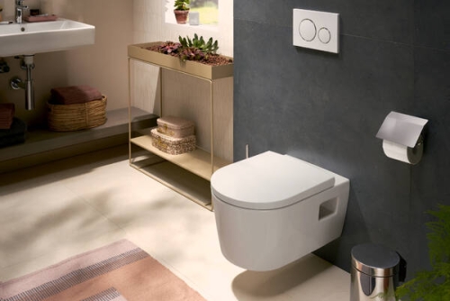Hansgrohe EluPura Original S AquaChannel Flush fali WC, fehér 60142450