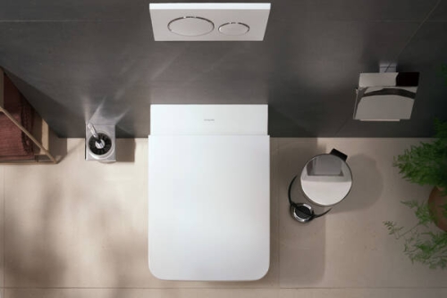 Hansgrohe EluPura Original Q AquaChannel Flush fali WC, fehér 60145450