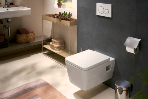 Hansgrohe EluPura Original Q AquaChannel Flush fali WC, fehér 60145450