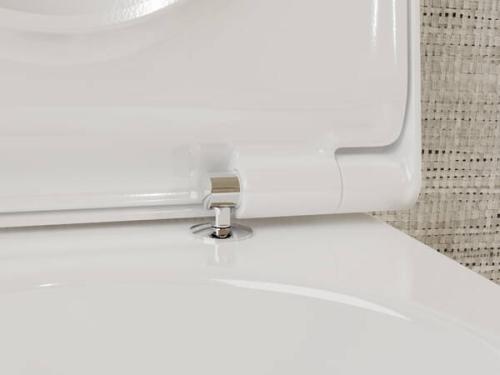 Hansgrohe EluPura S SoftClose WC ülőke, fehér 60197450