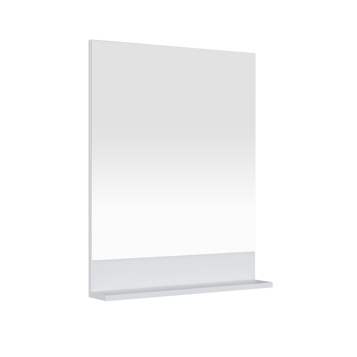 Tboss Floating mirror shelf tükör 60x82x12 cm, fehér