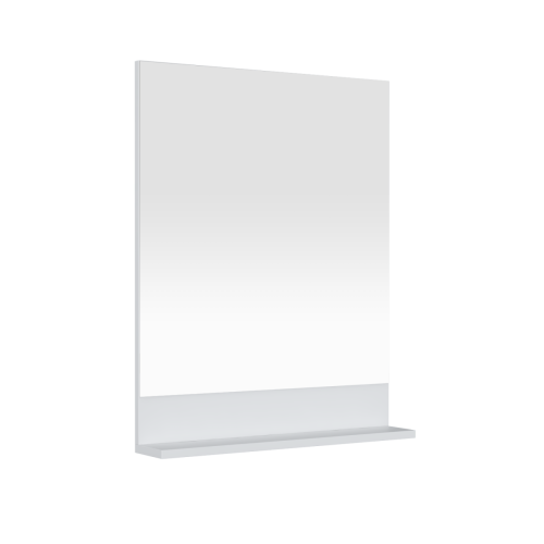 Tboss Floating mirror shelf tükör 60x82x12 cm, fehér