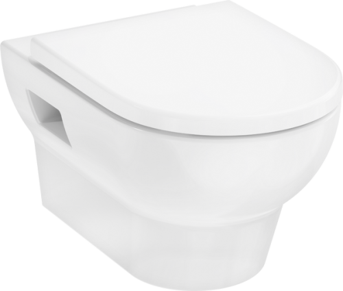 Hansgrohe GladeLake S AquaHelix Flush fali wc SoftClose ülőkével, fehér 60309450