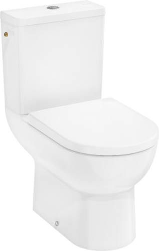 Hansgrohe GladeLake S AquaChannel Flush monoblokkos WC szett SoftClose ülőkével, fehér 60313450