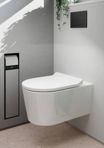 Hansgrohe EluPura S AquaHelix Flush fali WC, fehér 60343450