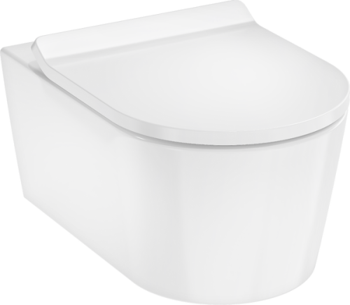 Hansgrohe EluPura S AquaHelix Flush fali WC SoftClose ülőkével, fehér 60344450