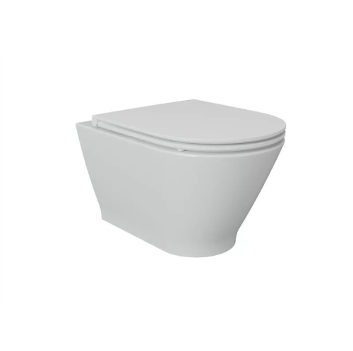 AREZZO design VERMONT perem nélküli fali WC lassú záródású ülőkével, fehér AR-600R_AR-VSC