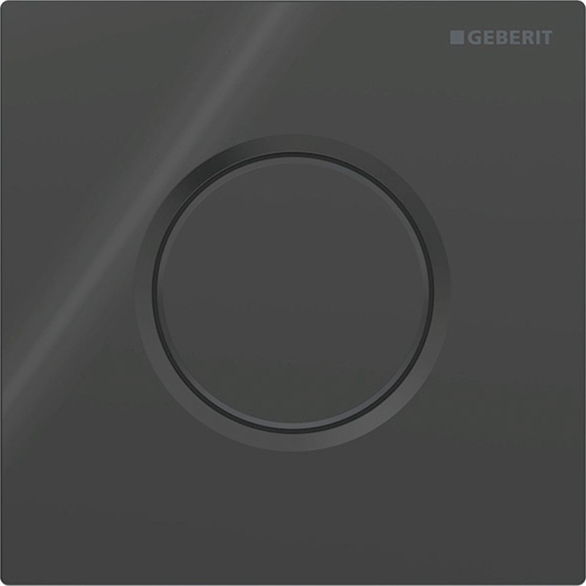 Geberit Sigma01 pneumatikus vizelde vezérlés, fényes fekete 116.011.DW.5