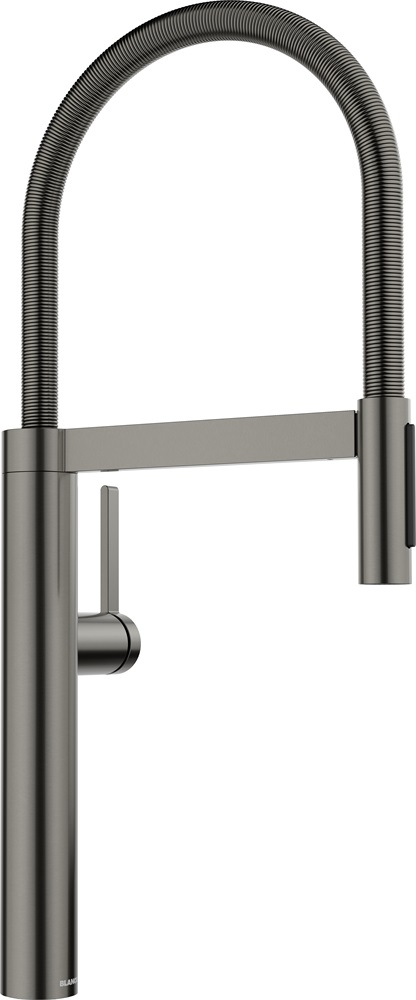 BLANCO CULINA-S II kihúzható fejes csaptelep, satin dark steel, HD 527465
